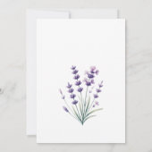 40歳パーソナライズされた誕生日フォト招待状 招待状 (裏面)