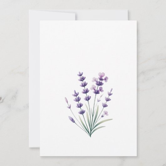 40歳パーソナライズされた誕生日フォト招待状 招待状 (裏面)