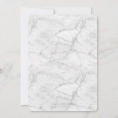 40歳モダンスタイリッシュ生誕生日パーティーピンクグリッター40 招待状 (裏面)