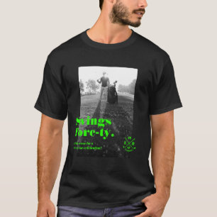 40歳モダン誕生日50歳誕生日ゴルフパパ Tシャツ