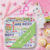 40歳ユニークの誕生日パーティープレゼント ペーパープレート (パーティー)