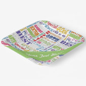 40歳ユニークの誕生日パーティープレゼント ペーパープレート (傾斜あり)