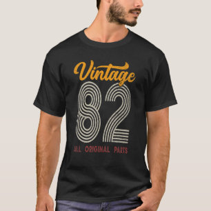 40歳ヴィンテージ1982 40歳の誕生日の装飾 Tシャツ