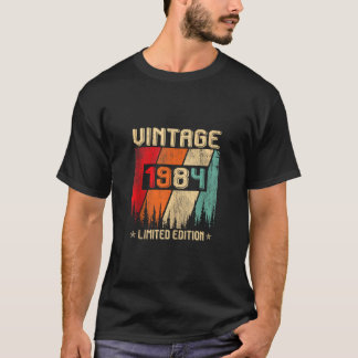 40歳ヴィンテージ1984年限定版40th Birt Tシャツ