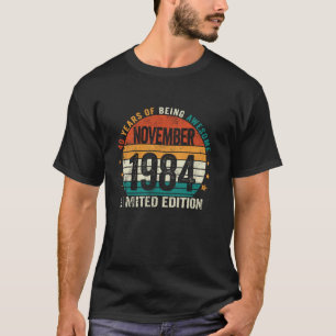 40歳ヴィンテージ1984年11月40歳M Tシャツ