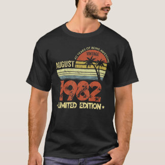 40歳威厳がある1982年40歳 Tシャツ