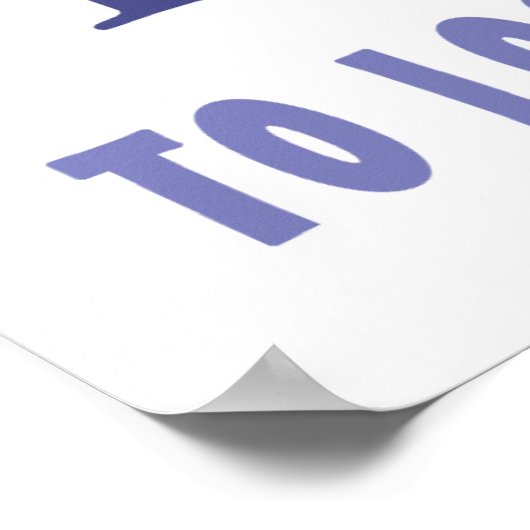 40歳笑わされるの誕生日にプレゼント ポスター (角)