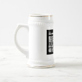 40歳素晴らしパーティー40歳 ビールジョッキ (左)