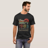 40歳誕生日ヴィンテージ1983 40歳の誕生日 Tシャツ (正面フル)