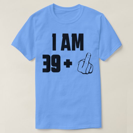 40歳誕生日40歳 Tシャツ (デザイン正面)