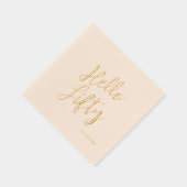 40歳50歳 誕生日おめでとう 箔ナプキン (右)