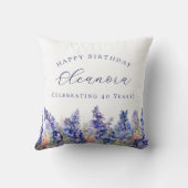 40歳7月誕生花ギフトカスタム クッション (裏面)