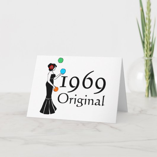 40歳 カード (正面)