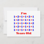 40歳! カード (正面)