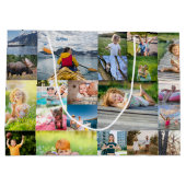 40水平フォトコラージュ ラージペーパーバッグ (裏面)