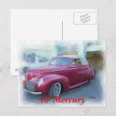 40'水銀 ポストカード (正面/裏面)