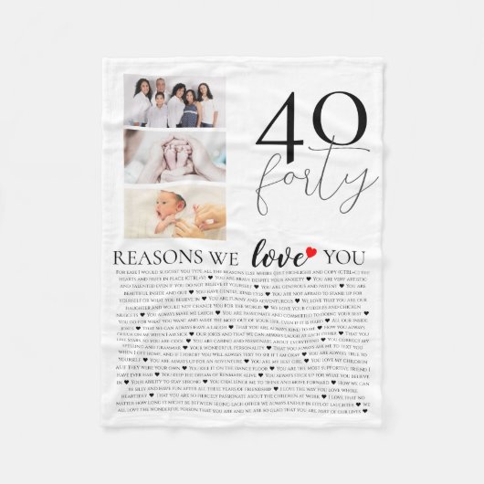 40理由なぜ我々はモンタージュ写真を愛する フリースブランケット (正面)