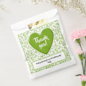 40番目の乱数パターン緑/白 フェイバーバッグ (封をした状態)