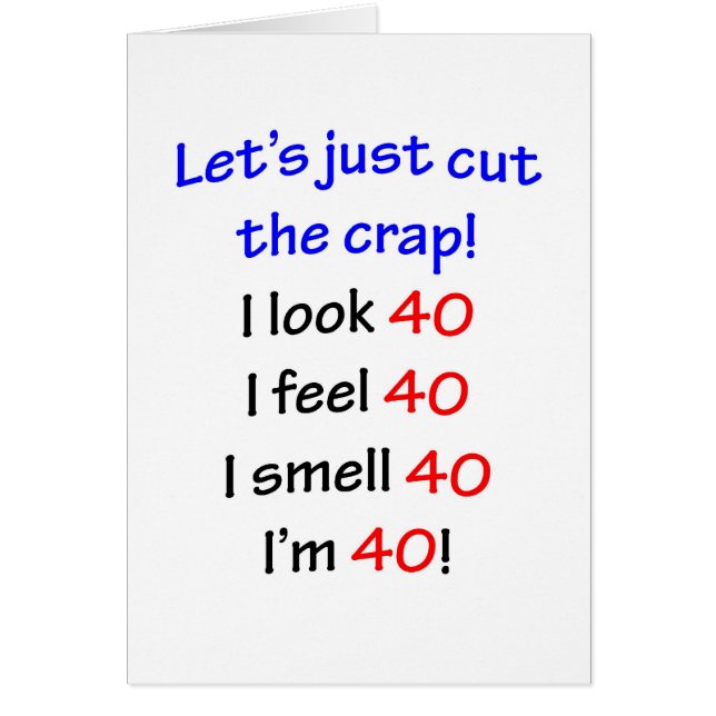 40私は見ます40をがらくたを切ろう! (正面)