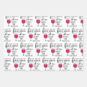 40種類の素晴らしい誕生日ラッピングシート ラッピングペーパーシート (正面2)