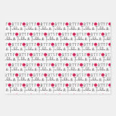 40種類の素晴らしい誕生日ラッピングシート ラッピングペーパーシート (正面)