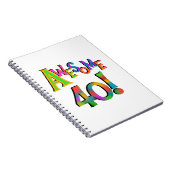 40素晴らし誕生日Tシャツとギフト ノートブック (右側)