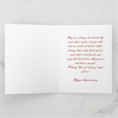 40結婚周年 カード (内部)