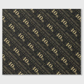 40結婚周年 ラッピングペーパー (フラット)