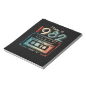 40誕生日ギフト1982年製カセット ノートパッド (回転)
