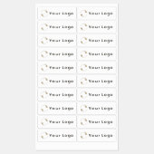 40防水ステッカー会社ロゴウォーターボトル ラベル (シート)