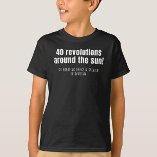 「40革命...」シャツ Tシャツ