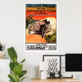 400マイルロ国際的ードレースサバンナGa 1908 ポスター (ホームオフィス)