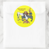 400年ドン・キホーテ@QUIXOTEdotTV ラウンドシール (バッグ)