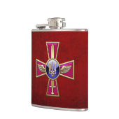 [400]ウクライナ空軍エンブレム フラスク (左)