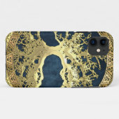 [400]ケルトの生命の木[金ゴールド] Case-Mate iPhoneケース (裏面(横))