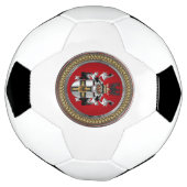 [400]チュートニック秩序の紋章 サッカーボール (回転)