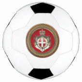 [400]マルタの順序 – SMOM Coat of Arms サッカーボール (正面)