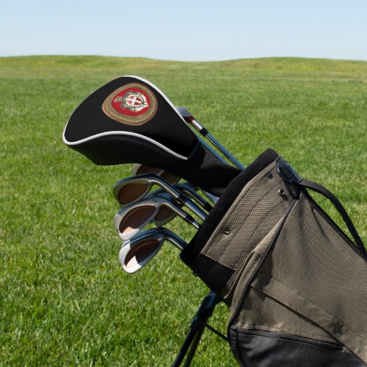 [400]マルタ- SMOMの紋章付き外衣の順序 ゴルフヘッドカバー (インサイチュ)