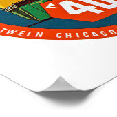 400 to "ペースを設定する列車" ポスター (角)