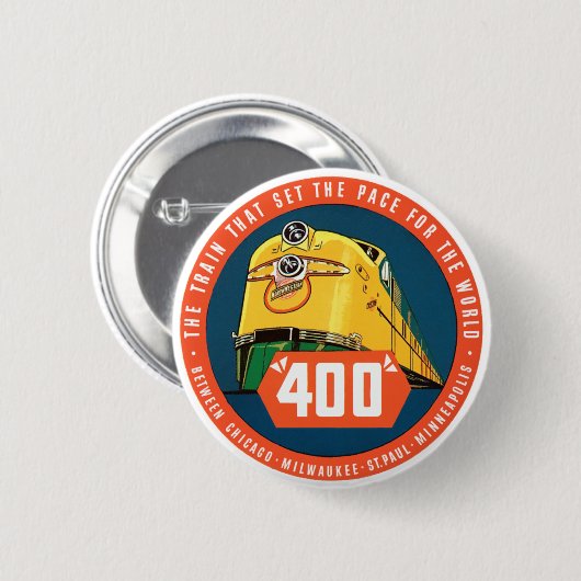 400Train 缶バッジ (正面&裏面)