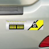 401st爆弾のグループのバンパーステッカー バンパーステッカー (車上)