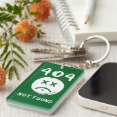 404が見つからない キーホルダー (正面右)