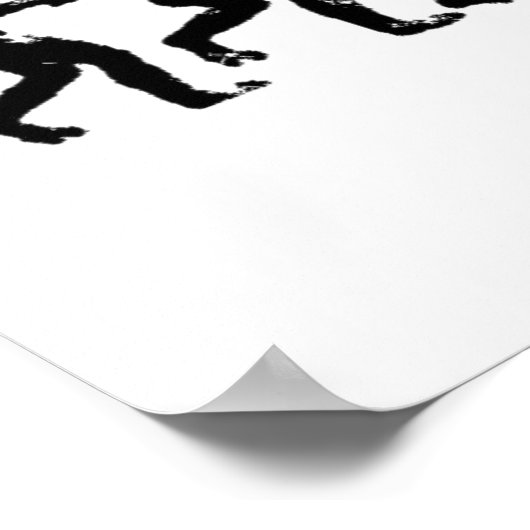 404エラー人間の進化 ポスター (角)