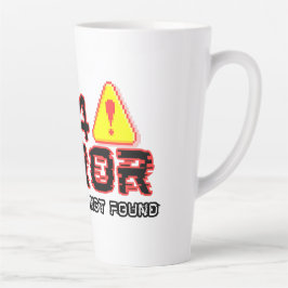 404エラー – モチベーションが見つからない カフェラテマグ