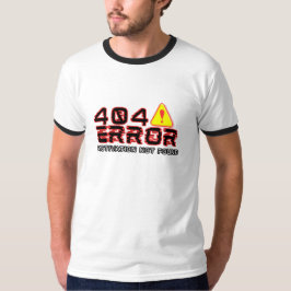 404エラー – モチベーションが見つからない Tシャツ