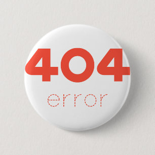 404エラー 缶バッジ