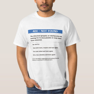 404エラー Tシャツ