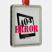404間違い メタルオーナメント (右)