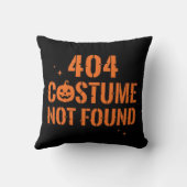 404 コスチュームが見つかりません ハロウィン クッション (裏面)