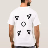 404：疑いが見つからない Tシャツ (裏面)